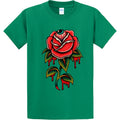 NEW Art Society EYEBALL ROSE WHITE Tee Shirt SMALL-4XLARGE MADE IN USA