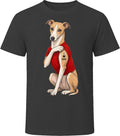 Whippet Dog I Love Mom Tattoo Dog Mom Gift T Shirt