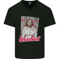 Service Secret Fashion Mens V-Neck Cotton T-Shirt