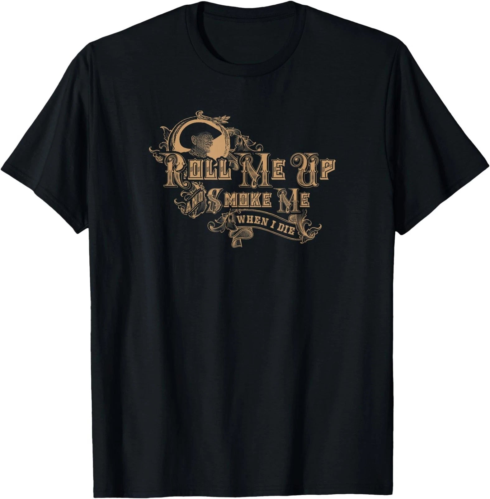 Willie Nelson - Roll Me Up and Smoke Me Tee T-Shirt