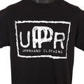 Uppr Hand Clothing T Shirt Mens Size Medium Black Streetwear
