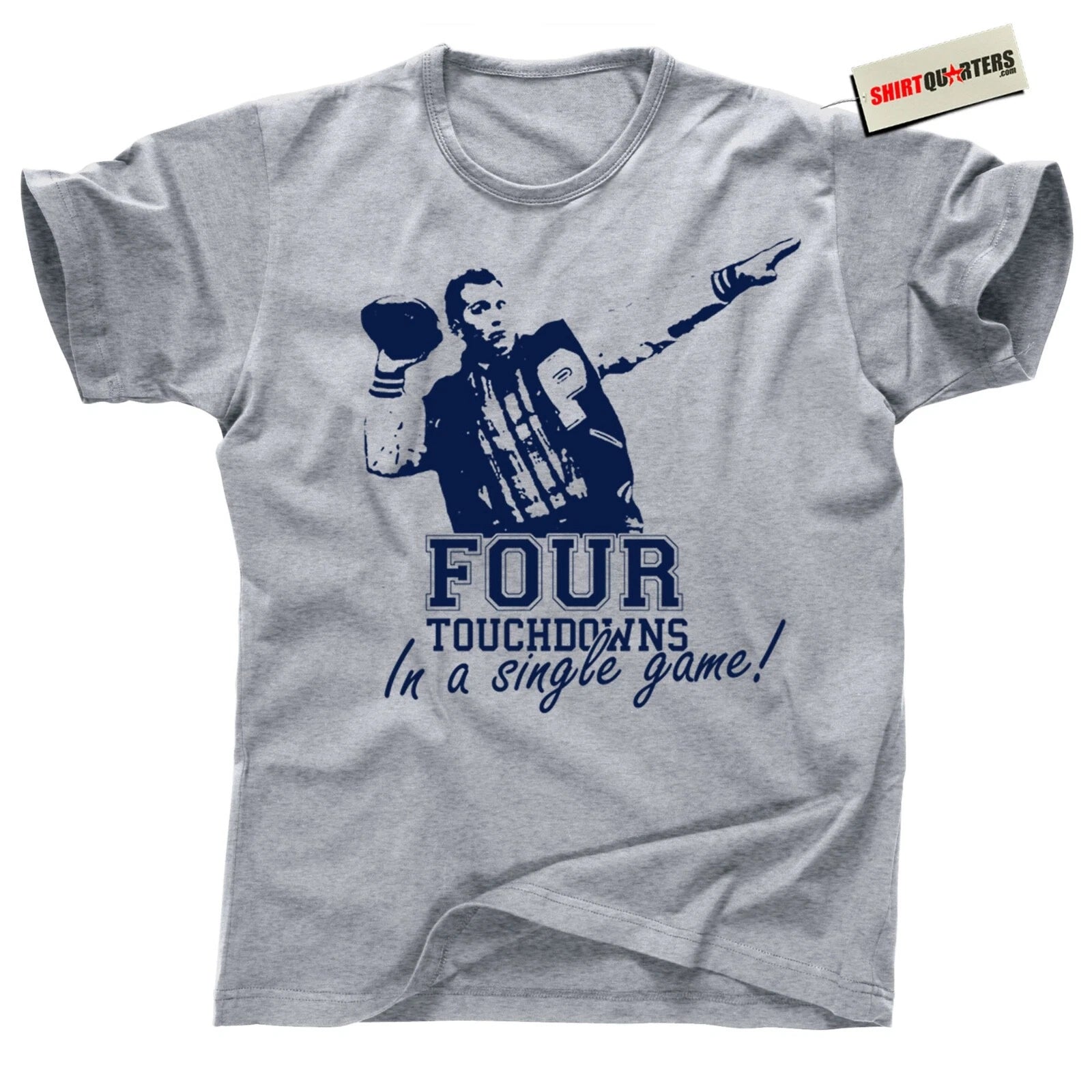 4 TDs at Polk High Tee – Retro Football Shirt – Gen X TV Nostalgia