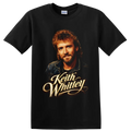 Keith Whitley Country Singer Portrait T Shirt Vintage Music Fan Graphic Art Tee