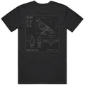 Funny Rock Pigeon Blueprint Meme Gag Cool Fan v2 T Shirt