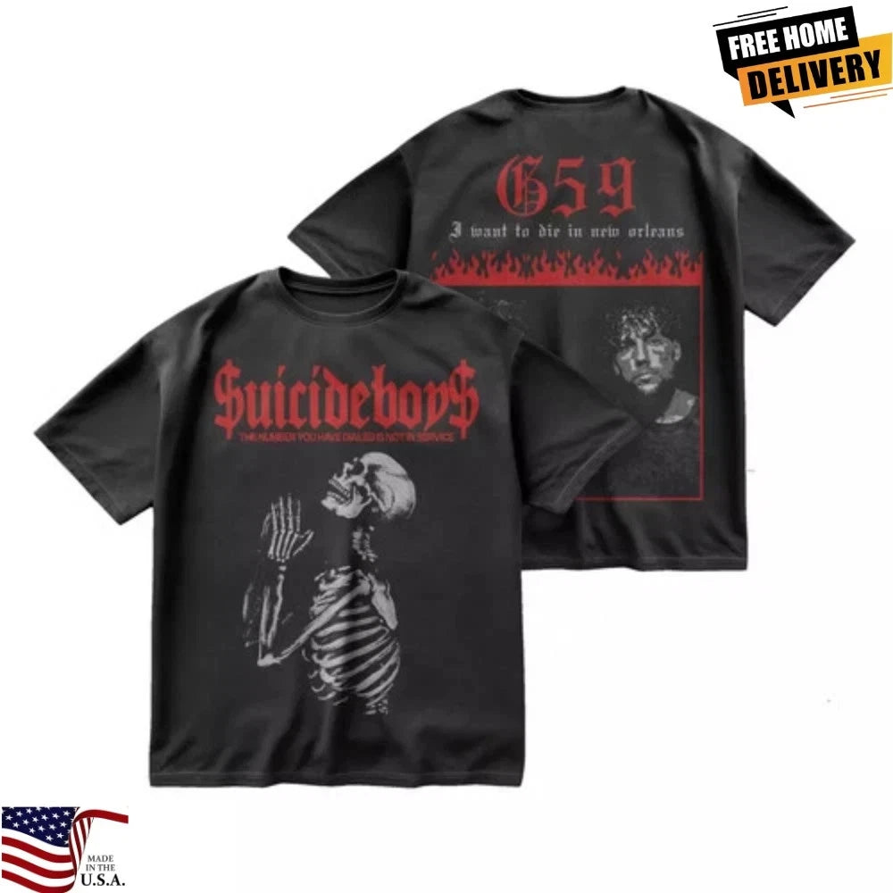 SUICIDEBOYS SHIRT, suicideboys merch, suicideboys, g59 shirt unisex full size