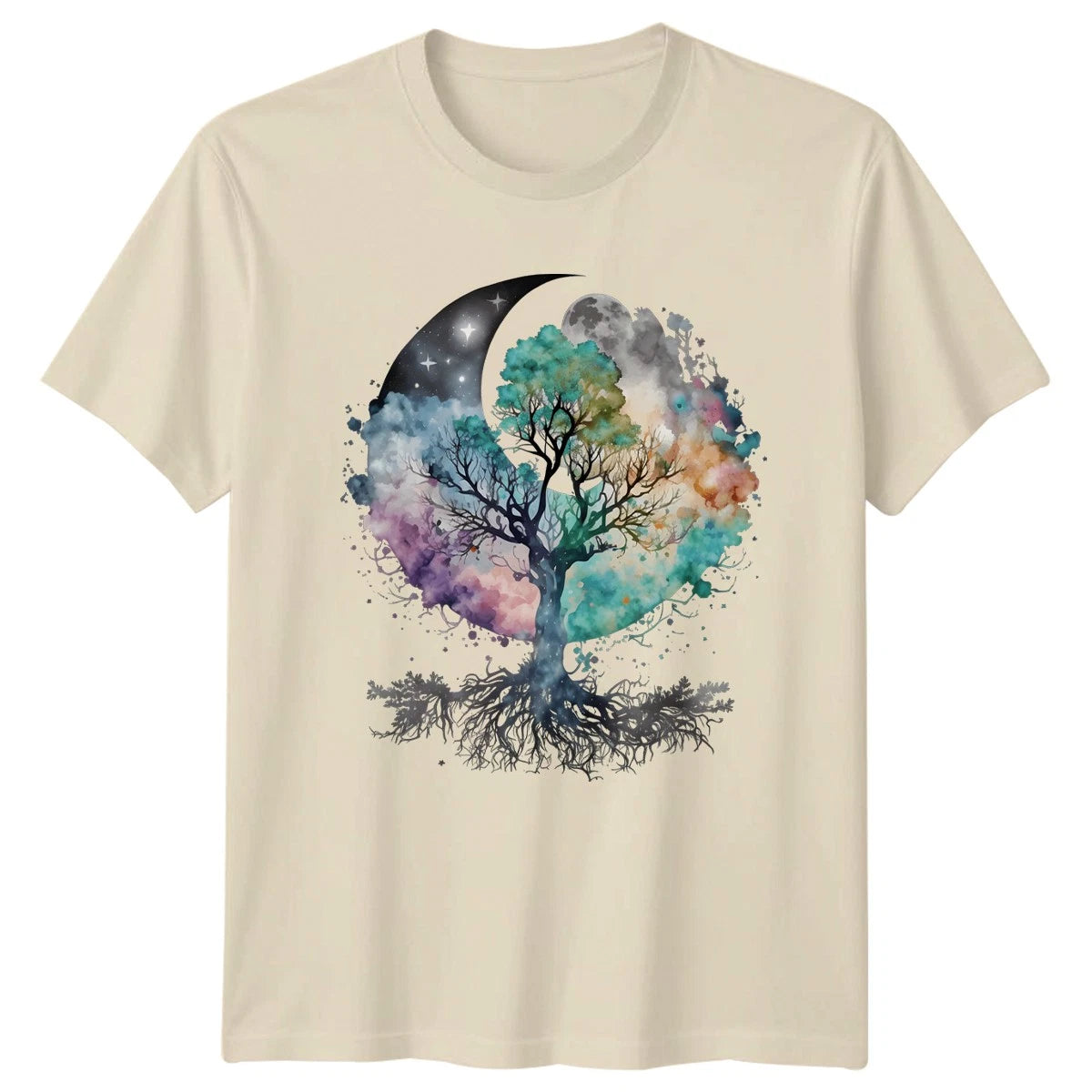 Tree Of Life Watercolor T-Shirt Tree Of Life Nature Gift For Him And Her