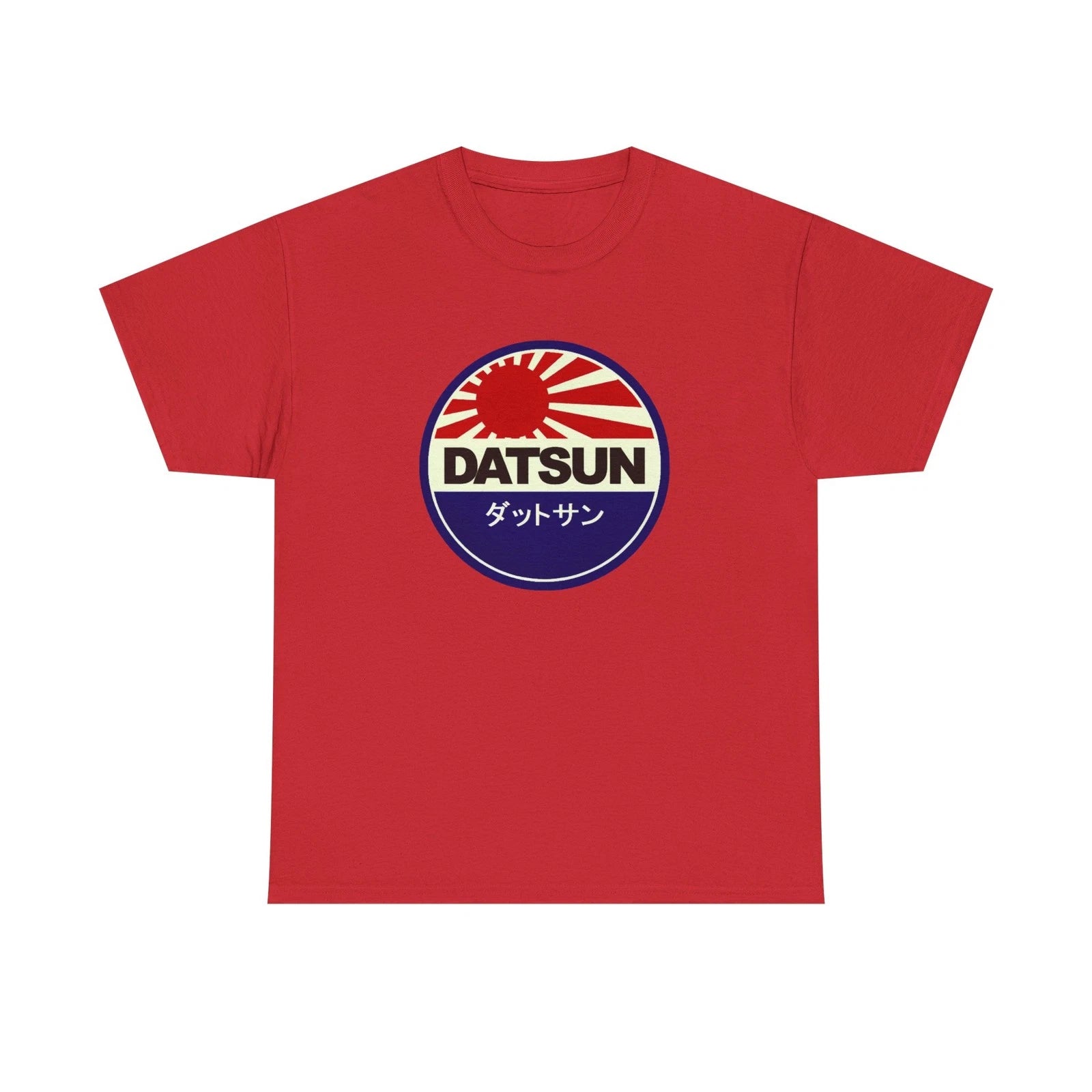 DATSUN Rising Sun Logo Printed Collectible T-Shirt Retro Automotive NISSAN