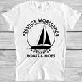 Prestige Worldwide Boats And Hoes Vintage Top Cult Funny Gift Tee T Shirt 4060