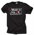 Made In The USA All Original Parts Funny Stylish T-shirt Tee Shirt