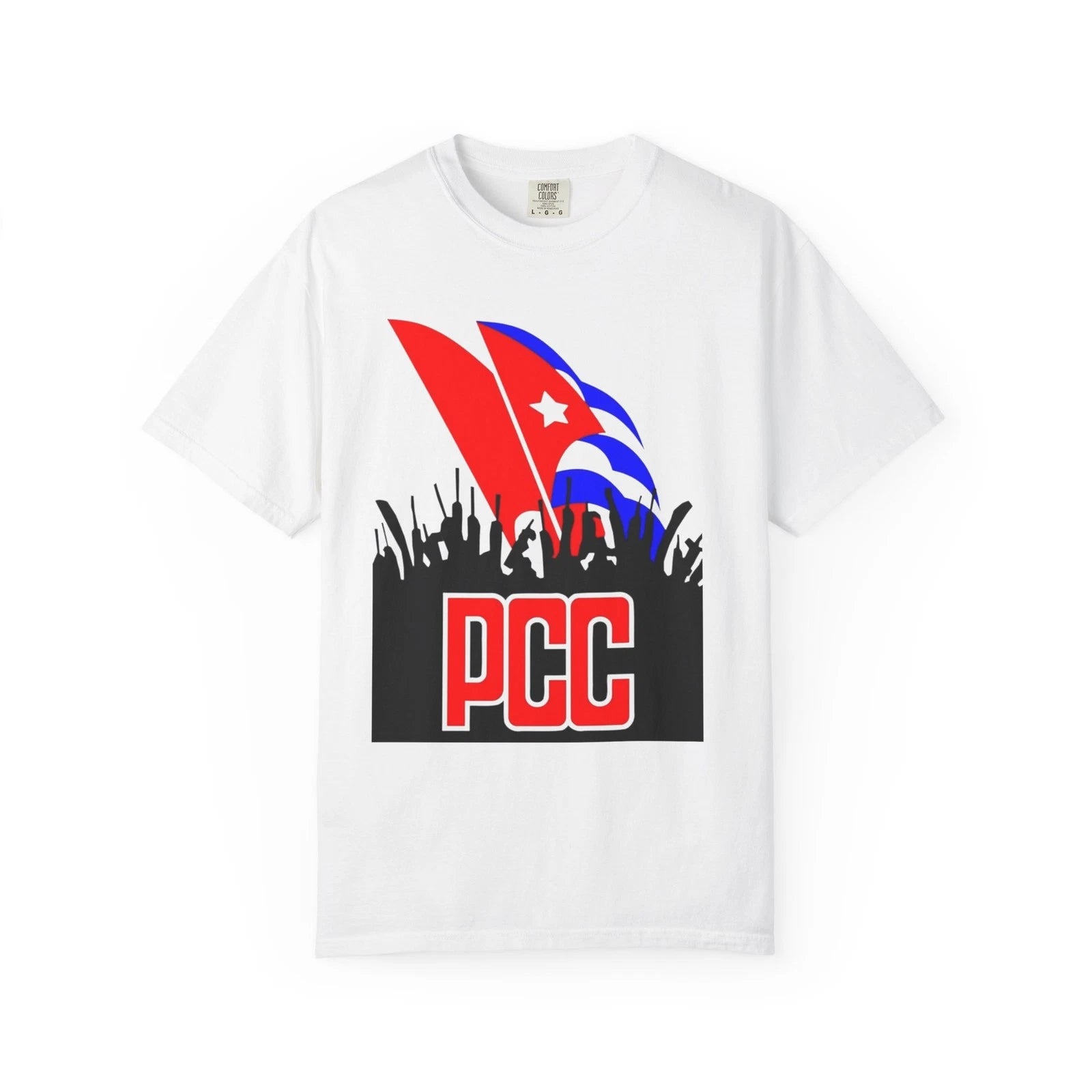 Communist Party of Cuba T-Shirt PCC Partido Comunista de Cuba Fidel Castro Shirt