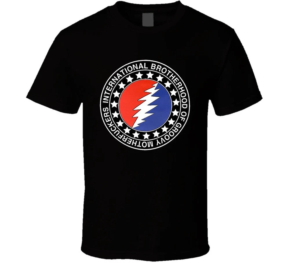 International Brotherhood Groovy Funny Parody Union T Shirt