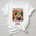 Music T-Shirt : Anxiety Has Many Faces Xanax Design, Gildan Softstyle