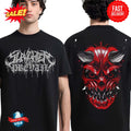 Slaughter To Prevail Merch Red Oni Mask Two Sided T-Shirt Unisex Full Size
