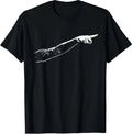 Hand Pointing Meme Funny Basketball T-Shirt