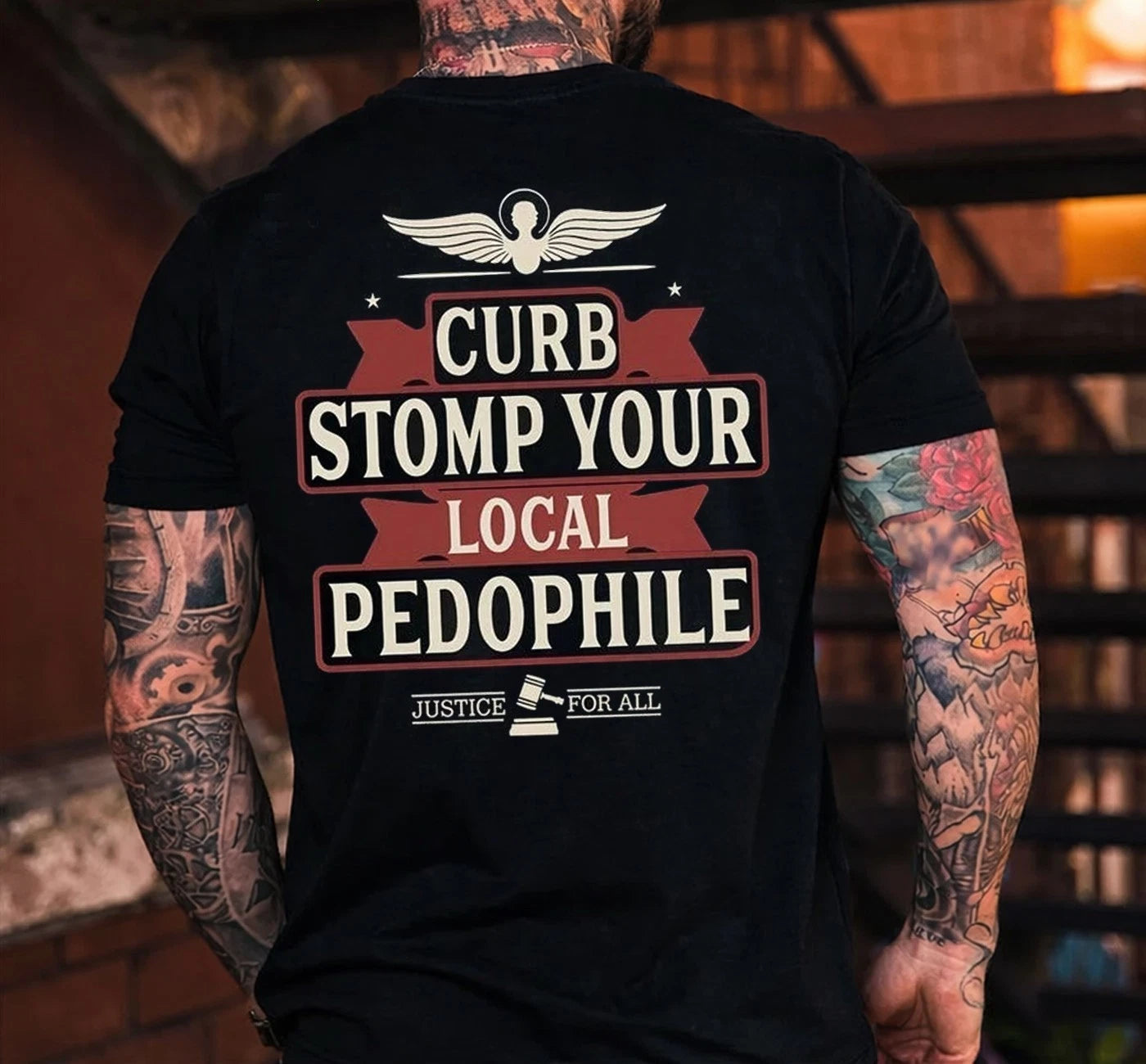 Dead Pedophiles Don’t Reoffend Shirt, Print On Back