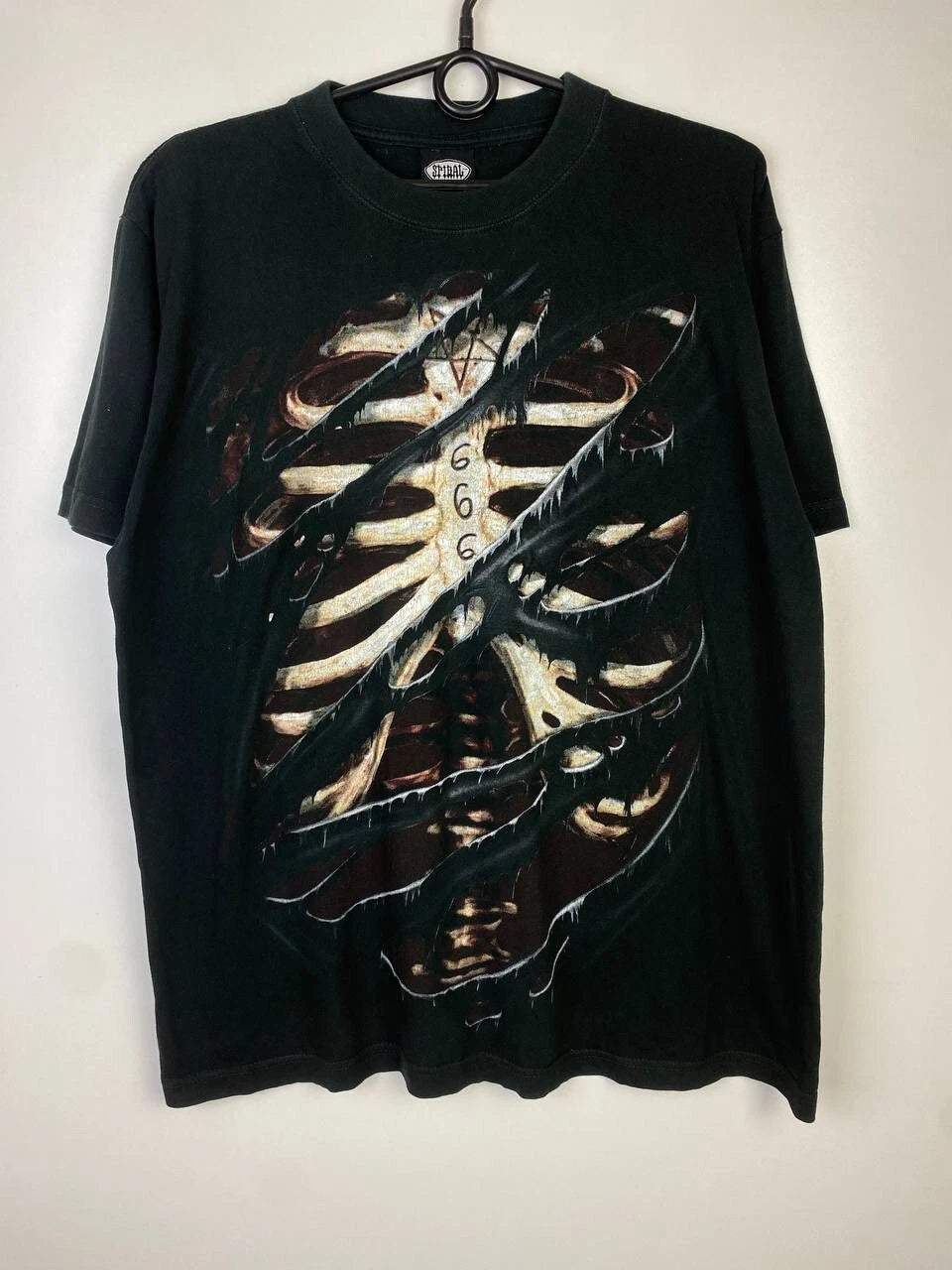 Skull vintage crazy t-shirts size L