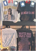 Benson Boone Shirt Wanted Man World Tour Concert Merch 2026 Reprint