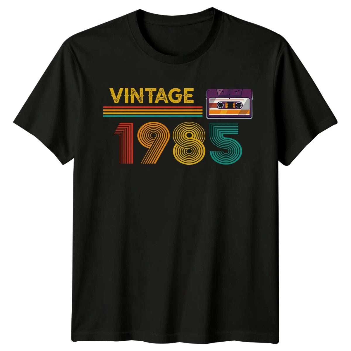 Vintage 1985 Cassette 41st Birthday Gift Mens T-Shirt Retro Style