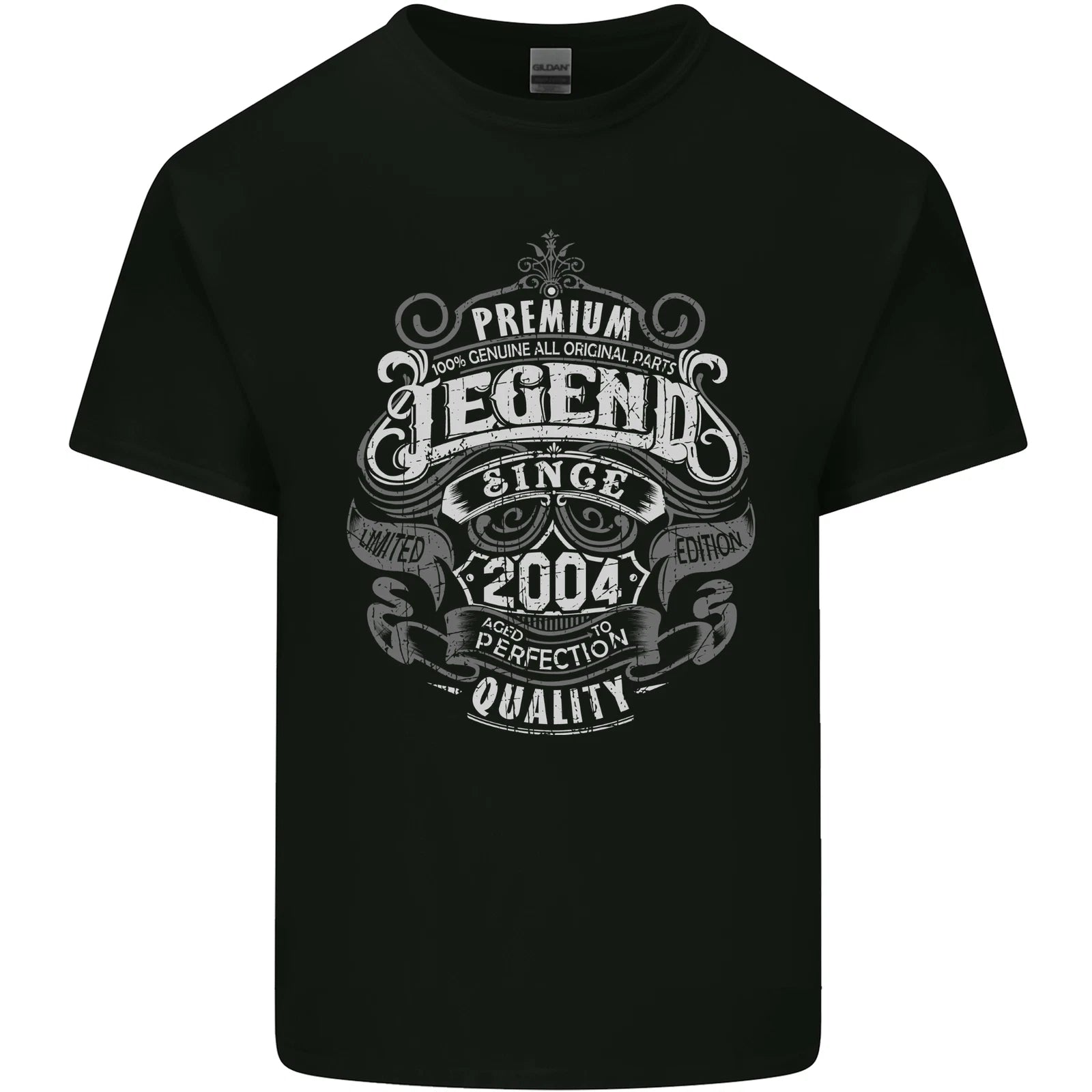Premium Legend 22nd Birthday 2004 Mens Cotton T-Shirt Tee Top