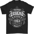 Premium Legend 62nd Birthday 1964 Mens T-Shirt 100% Cotton