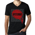 Men's Graphic T-Shirt V Neck Thoughts Mysterious Eco-Friendly Limited Edition