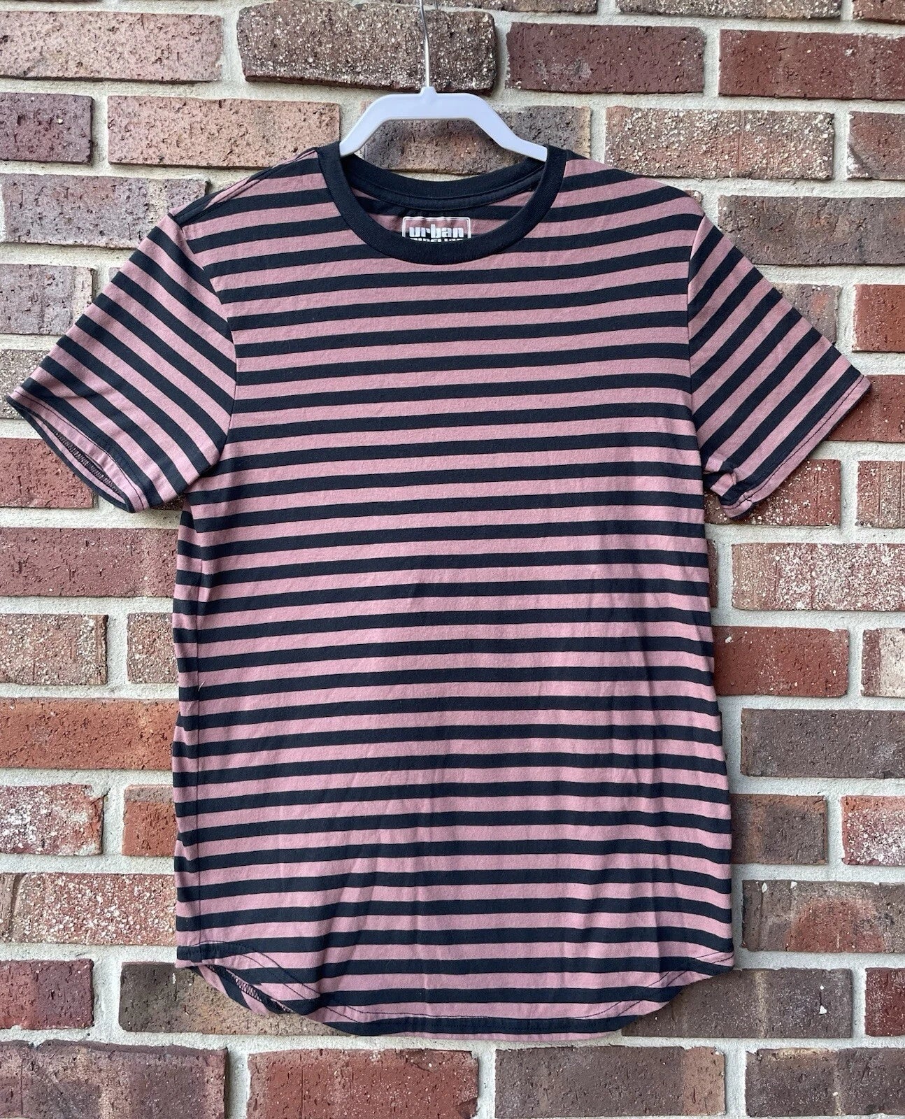 Urban Pipeline Men's Stripe Fashion Crew-Neck T Shirt Size Small