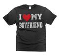 I Love My Boyfriend Shirt Valentine's Day Girlfriend Boyfriend Shirts For Her