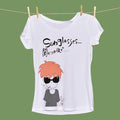 Japanese T-SHIRT Woman Girl Fashion Rock'n'Roll Punk Trendy Retro Vintage Vest