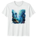 Scuba Diver T-Shirt Coral Reef Diving Ocean Gift For Him And Her