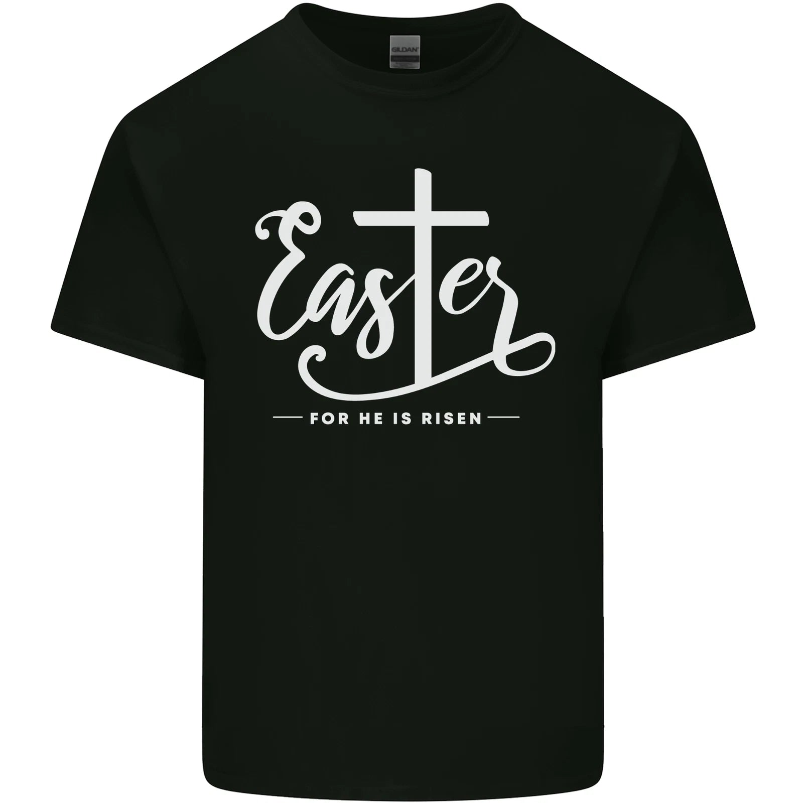 Easter For He is Risen Christian Jesus Christianity Mens Light Cotton T-Shirt
