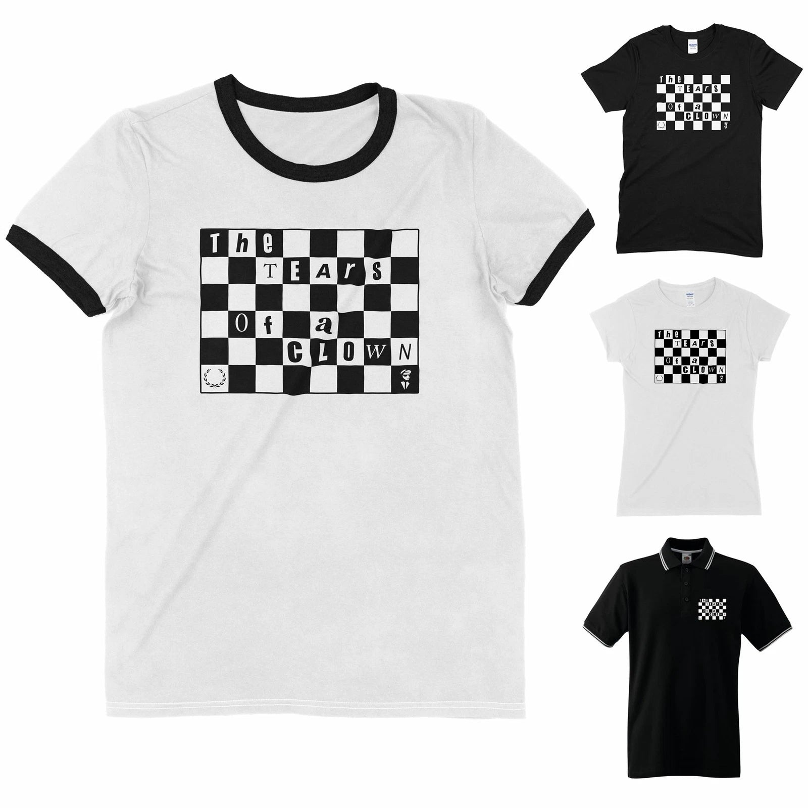 Tears of a Clown T Shirt - Ska The Beat 2 Tone Madness Specials