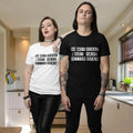 Unisex Sarcasm Text Printed Round Neck T-Shirt | Premium Soft Cotton Fabric |