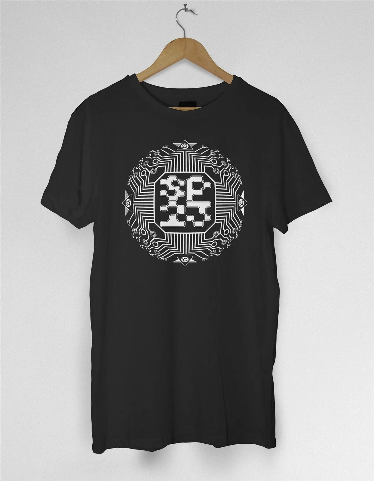 Spiral Tribe SP23 T Shirt - Techno Festival Rave Hardcore Sound System