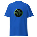 All Peopled Out - Custom Funny Novelty Graphic T-Shirt Emotion Slogan Mean Mood