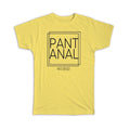 Gift T-Shirt : PANTANAL Mato Grosso Square Modern Minimalist Font