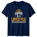 Coffee Is A Lifestyle T-Shirt Coffee Lover Coffee Birthday Gift For Him And Her