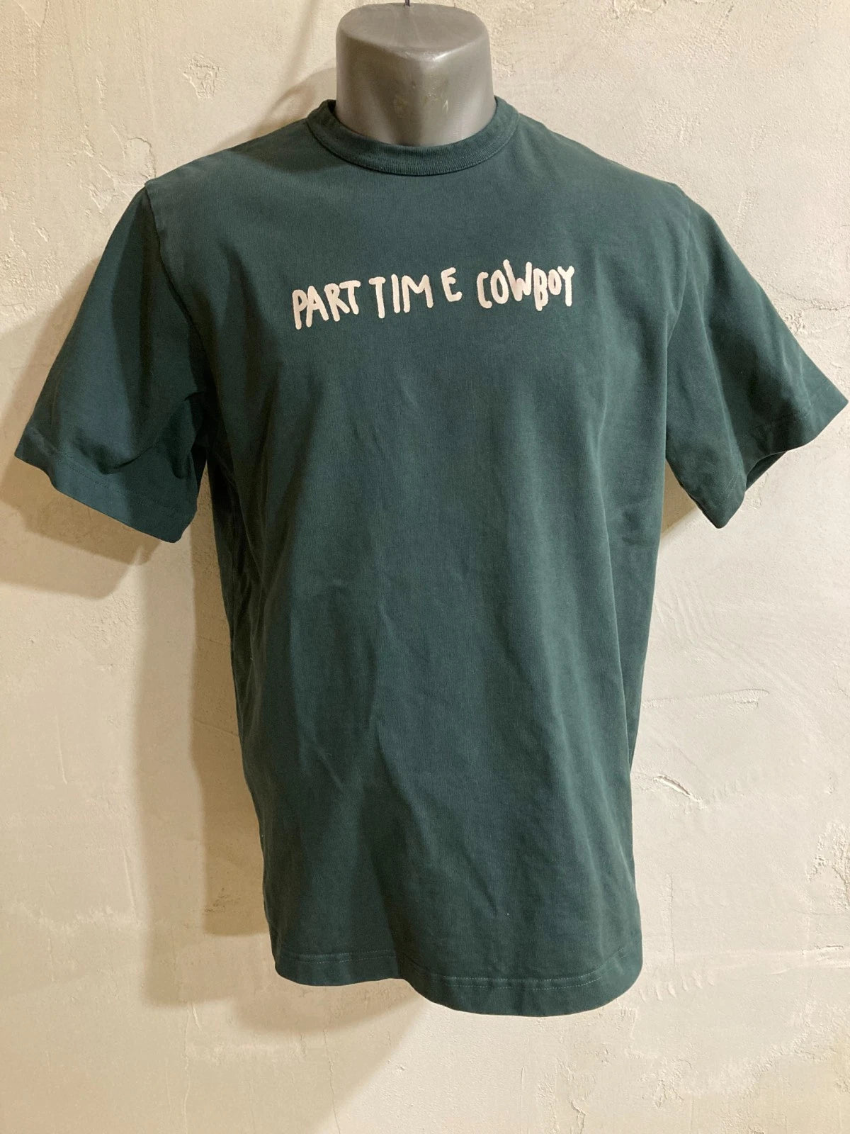 Helmut Lang Part Time Cowboy Tee Cotton jersey Men's US M / EU 48-50