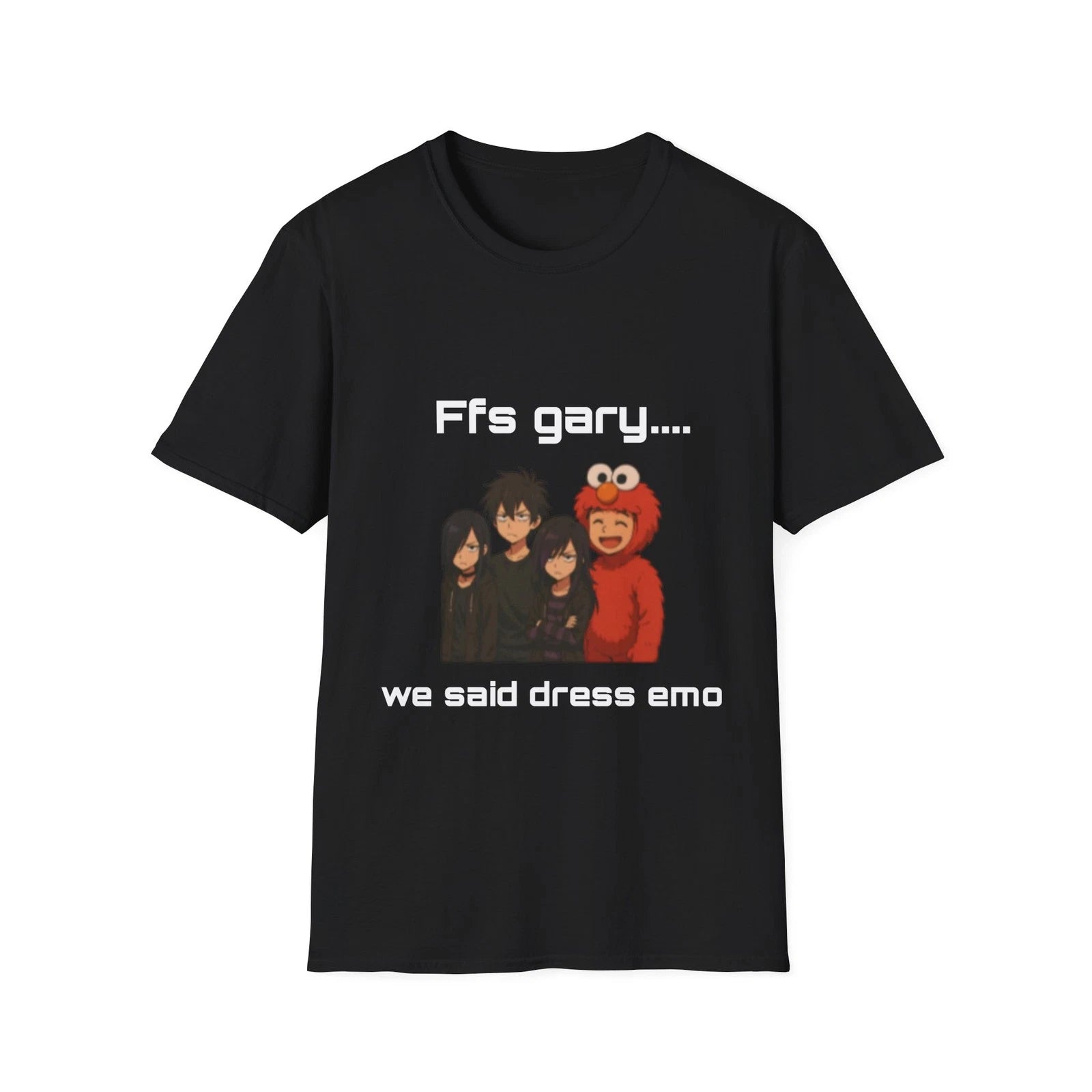 Emo Humor T-Shirt, Trendy Unisex Tee, Gift for Friends, Meme Shirt, Casual Wear