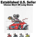 DigiRods Rat Rod Racer Chevy SSR Hot Rod Truck Cartoon Car White T Shirt