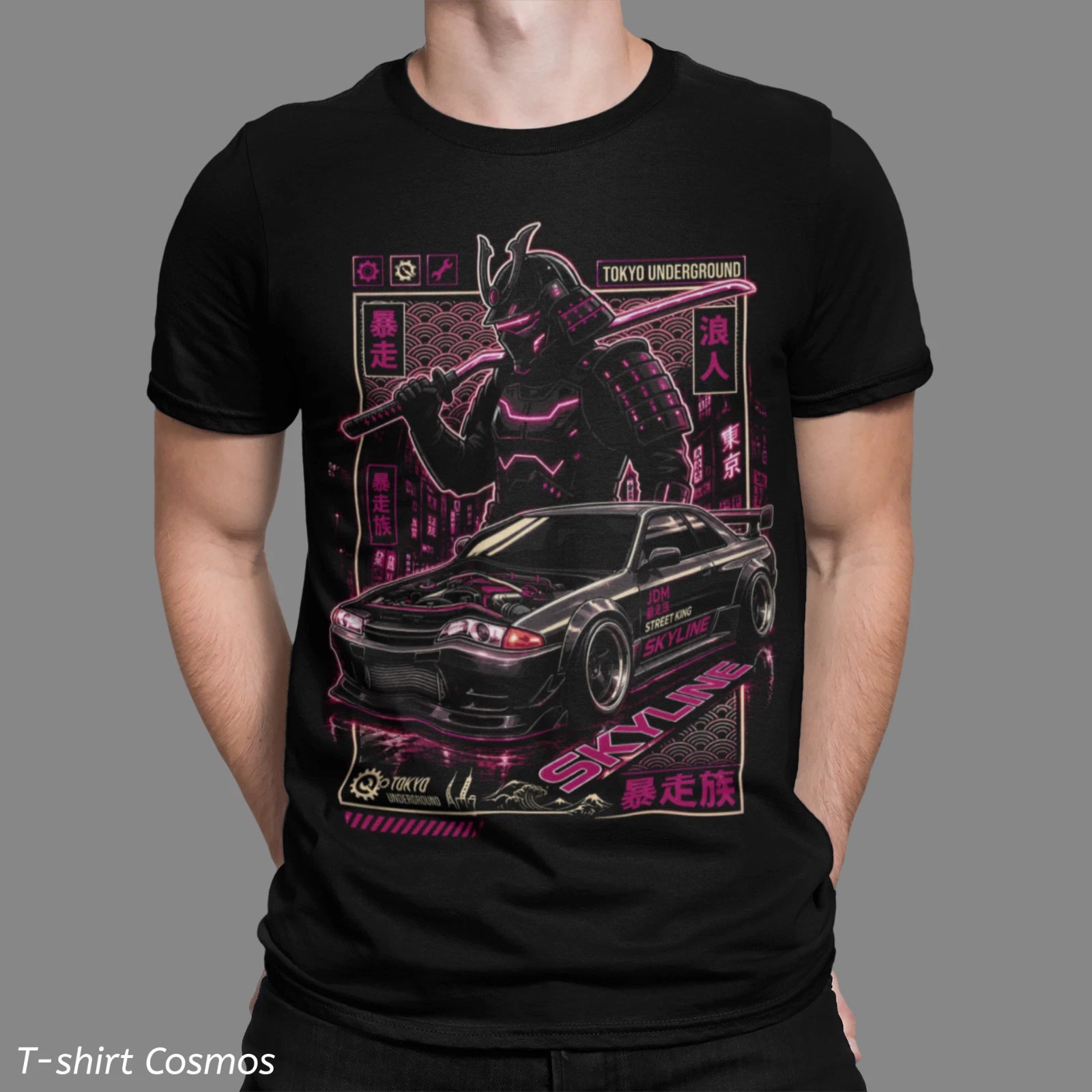 JDM Tokyo Underground Skyline shirt Fast & Furios  Street Racing Drifting style