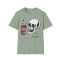 Skull graphic tee dr pepper Casual Graphic Tee