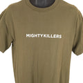 Mighty Killers T Shirt Mens Size Large Green Streetwear Made In USA