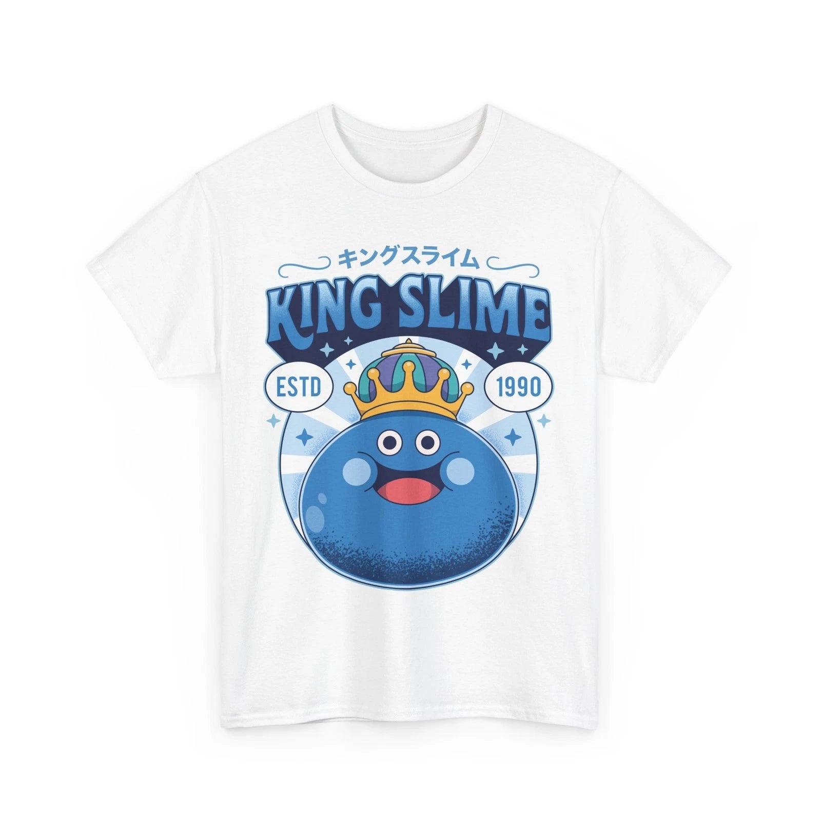 King Slime Vintage Unisex T-Shirt. Dragon Quest Games. Echoes Of An Elusive Age.