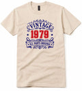 Personalised Birth Year T Shirt All Parts Original Custom Vintage Birthday Gift