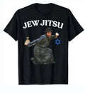 Jew Jitsu T-Shirt Gift for Family Size S-4XL