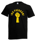 Mens No Pasaran Fist Fist T Shirt Size up to 5XL