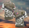 Customized US Military 3d shirt Full size S-4XL