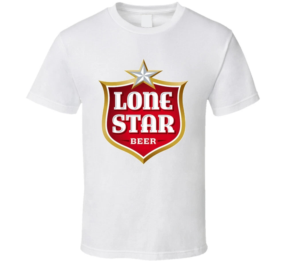 Lone Star Beer Logo Drinking T Shirt
