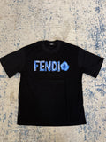 Fendi Logo Print T-shirt ( L )
