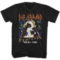 Def Leppard Hysteria Tour 1988 Men's T Shirt Rock Band Music Merch
